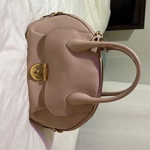 Ferragamo Women's Grained Leather Bag - Natural - Totes